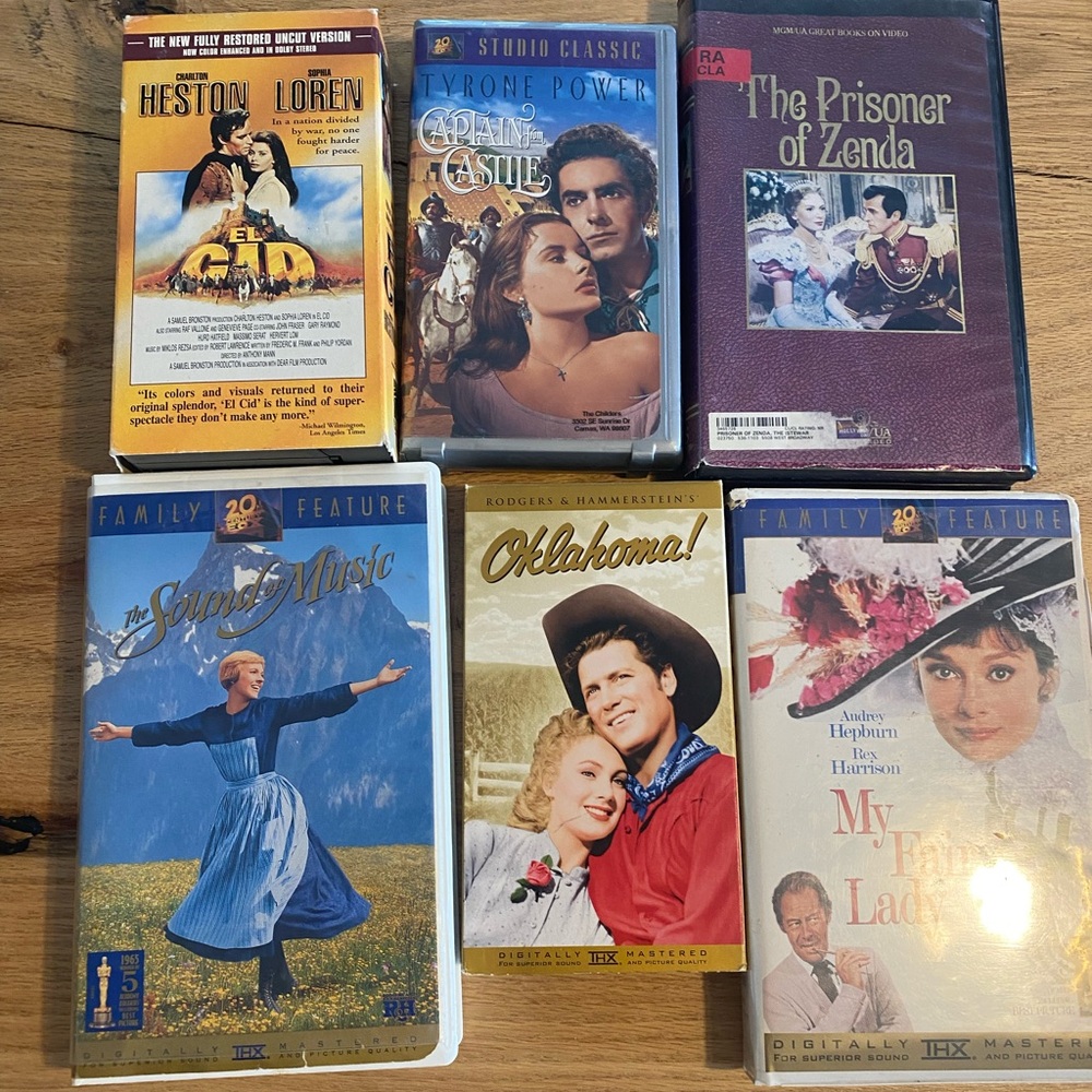 Classic‎ Movie VHS Collection